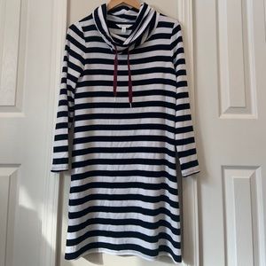 Striped Longsleeve Tee Dress